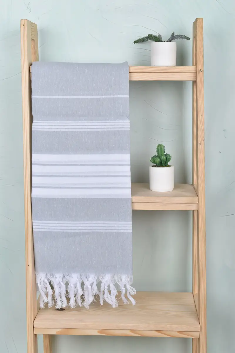 Bachelor Towel, Cotton towel, Decorative Towel, Xmas Gifts, 68x36 Cotton Striped Towel, Personalized Towel Gift, Turkish Towel USA, Summer Gift - 8