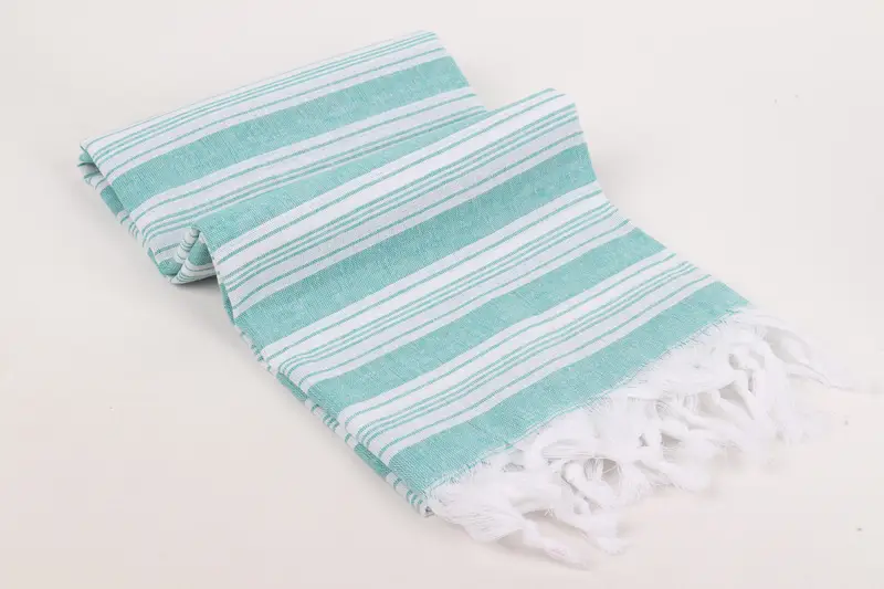 Travel towel, Quick-dry peshtemal, 70x40 Cotton Striped Towel, Bachelorette Party Favors, Best Friend Wedding Gift, Wedding Day Gift For Bride - 6