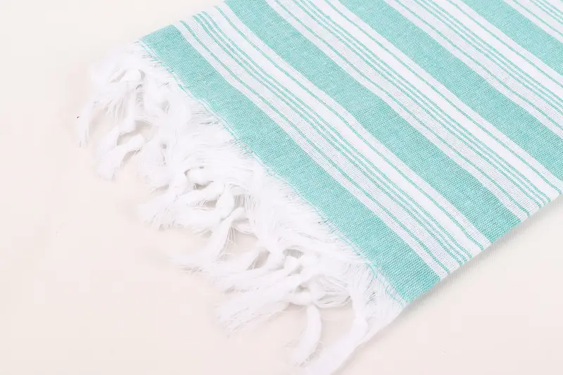 Travel towel, Quick-dry peshtemal, 70x40 Cotton Striped Towel, Bachelorette Party Favors, Best Friend Wedding Gift, Wedding Day Gift For Bride - 7