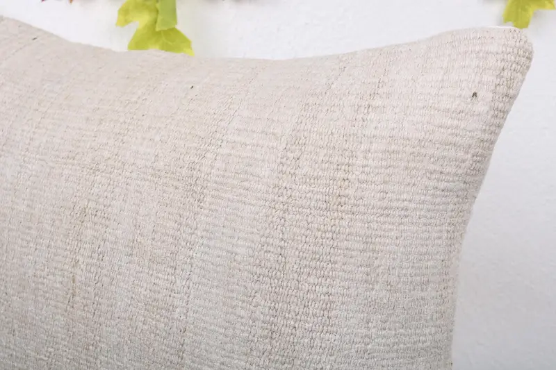 Vintage Pillow, Pillow for Sofa, Square Throw Pillow Sham, 16x24 Beige Pillow Case, Pillow, Interior Designer Pillow, Art Deco Cushion - 5