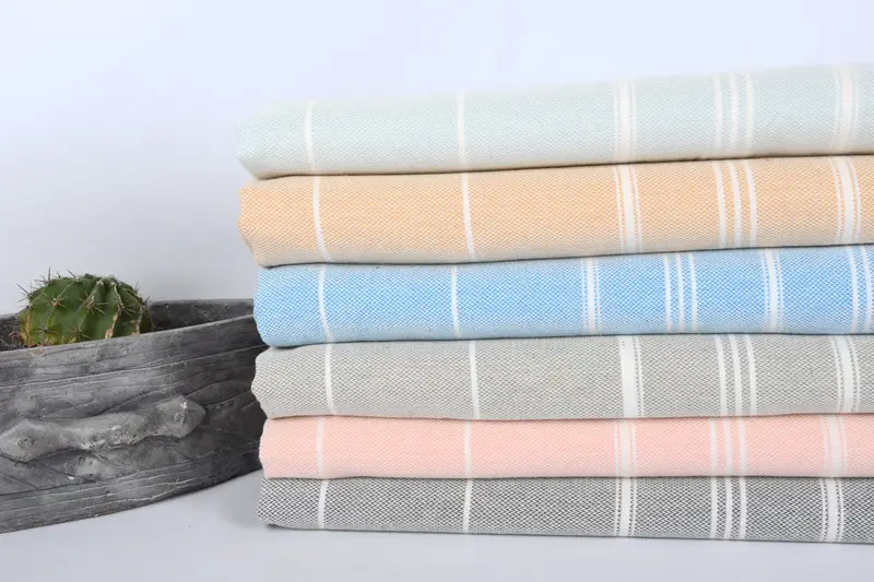 Personalized Gift, Holiday Towel, 36x24 Cotton Striped Towel, Christmas Hand Towel, Monogrammed Hand Towel, Summer Gift, Personalized Hand Towel - 3