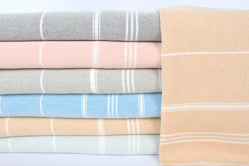 Personalized Gift, Holiday Towel, 36x24 Cotton Striped Towel, Christmas Hand Towel, Monogrammed Hand Towel, Summer Gift, Personalized Hand Towel - 2