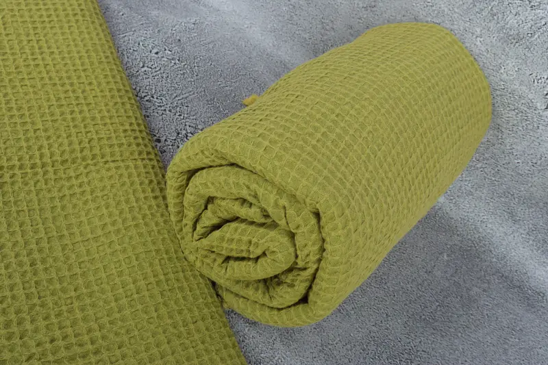 Turkish Beach Blanket, Throw Blanket Couch, Personalized Gifts, 92x68 Cotton Waffle Towel, Turkish Tablecloth, Boho Throw Blankets, Quenn Bedspread - 8