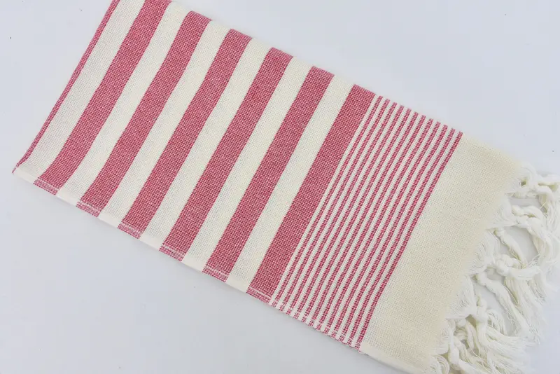 36x18 Cotton Striped Terry Towel, Kitchen Towel, Gift For Best Friend, Bathroom Towels, Organic Towel, Turkish Tea Towel, Organic Tea Towel - 7