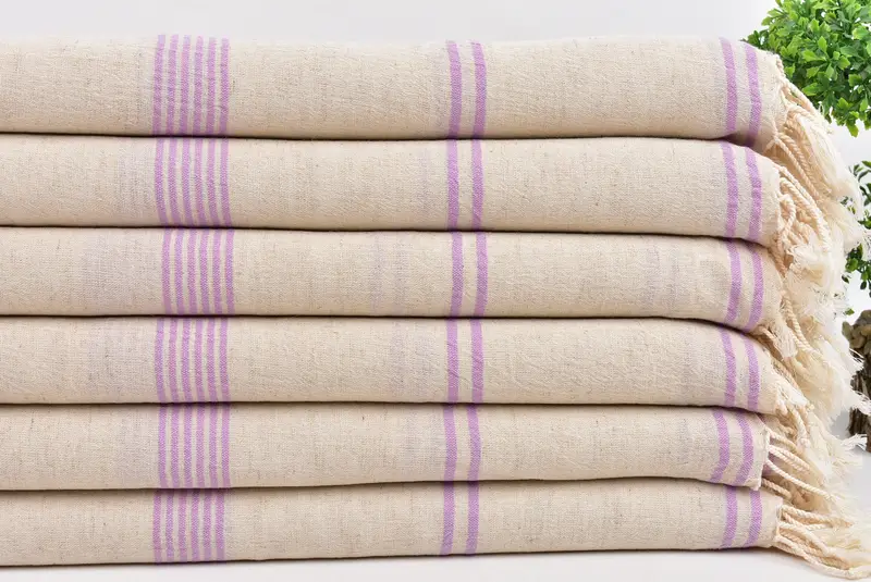80x36 Cotton Striped Towel, Organic towel, Bachelorette Party Favor, Cancun Bachelorette Party Gift Ideas, Luxury towel, Monogram Turkish Towel - 3
