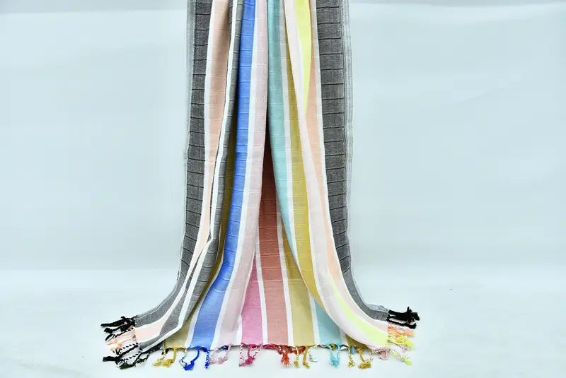 Hammam Towel USA, Bachelorette Gifts, Bachelor Towel, Xmas Gifts, Beach Size Towel, 76x40 Cotton Striped Towel, Absorbent Turkish towel, Fouta towel - 8