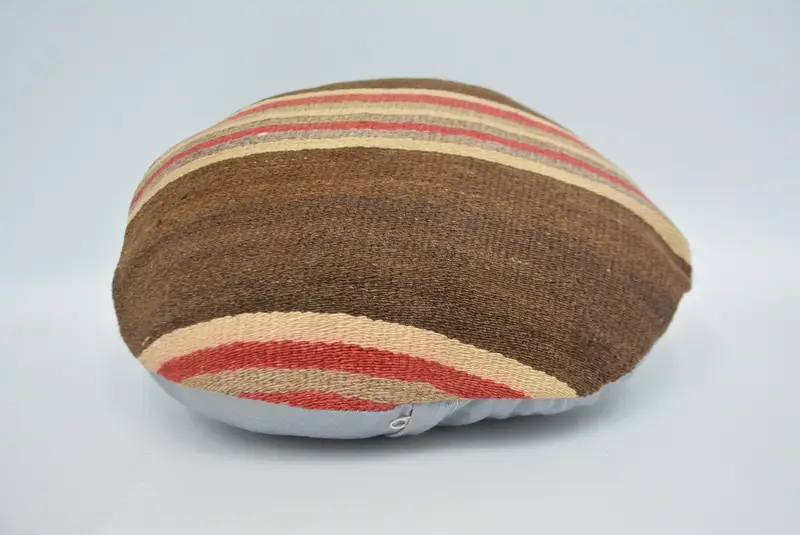 Pillow Sham, Pillow for Sofa, 16x16 Brown Pillow Cover, Floor Pillow Sham, Boho Pillow, Decorative Throw Pillow Case, Vintage Pillow - 6
