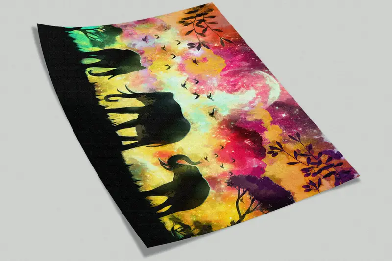 Modern Wall Paper, Wall Paper Peel and Stick, Abstract Wall Decor, Paper Wall Art, , 3d Wall Paper, African Wall Paper, - 8