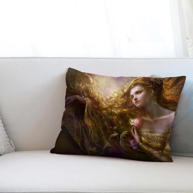 Schickes Kissen mit Blumenmuster: Moderner Komfort für Ihren Raum