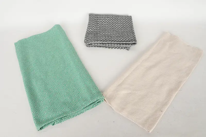 Spa Gift, Beach Theme Wedding Gift, Wedding Gift, Small Bath Towels, Custom Hand Towel, First Wedding Anniversary Gift, 36x18 Cotton Set of 10 Towel - 5