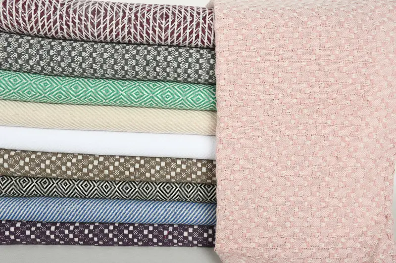 Spa Gift, Beach Theme Wedding Gift, Wedding Gift, Small Bath Towels, Custom Hand Towel, First Wedding Anniversary Gift, 36x18 Cotton Set of 10 Towel - 2