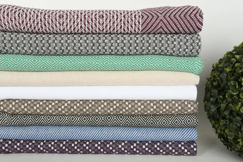 Spa Gift, Beach Theme Wedding Gift, Wedding Gift, Small Bath Towels, Custom Hand Towel, First Wedding Anniversary Gift, 36x18 Cotton Set of 10 Towel - 3