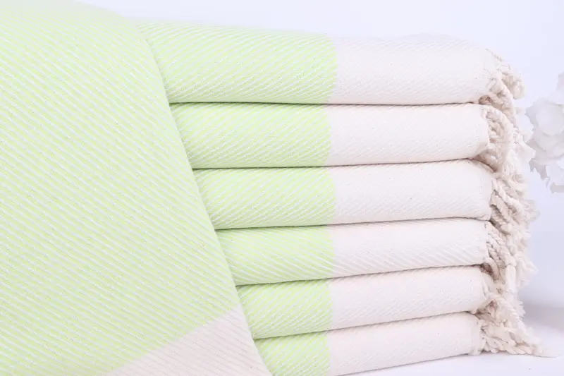 Pistachio Green Cotton Towel Bachelorette Party Gift, 40x71 Inches