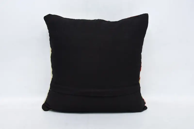 16x16 White Pillow Sham, Garden Cushion Cover, Home Decor Pillow, Pillow for Couch, Interior Designer Pillow, Sustainable Pillow Sham, Cushion Case - 6