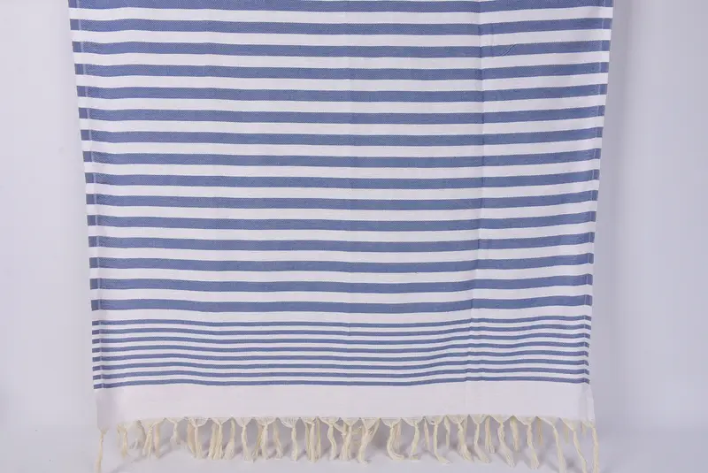 Bachelorette Party Gifts Bridesmaids, Birthday Gift, Monogram Turkish Towel, Thin towel, 70x40 Cotton Striped Towel, Handwoven Turkish Towel - 8