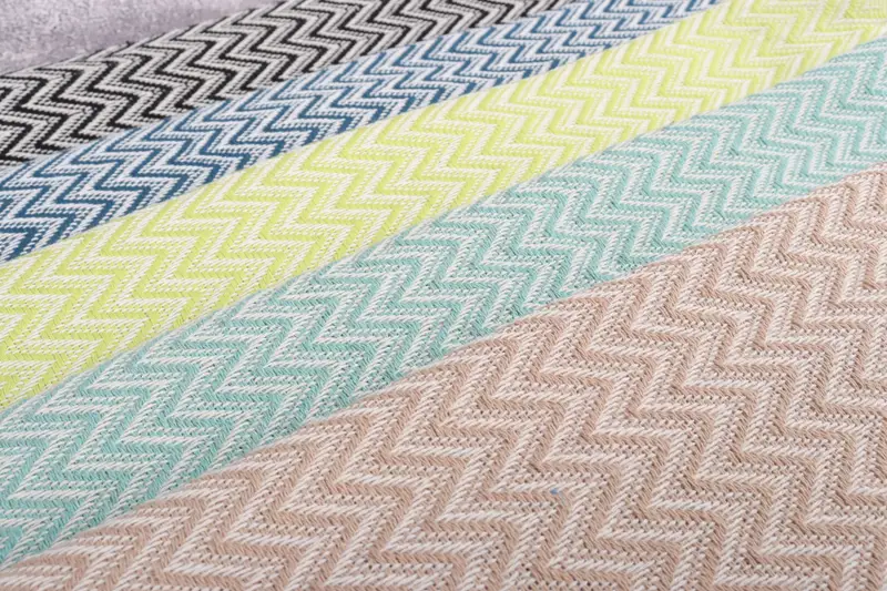 Bachelorette Party Items, Wedding Favors, Boho Throw Blankets, Couch Blanket, Bridesmaid Gifts, Monogram Beach Blanket, 76x64 Cotton Zig zag Towel - 6