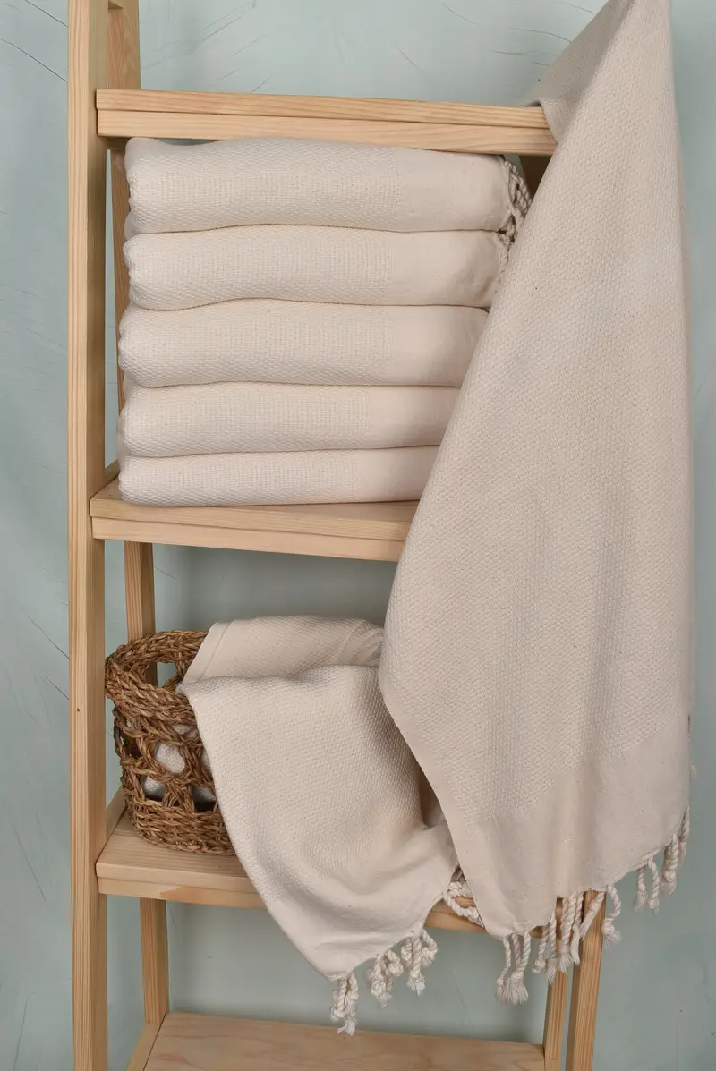 Cute Beach Towel, Spa Towel, Yoga Towel, Organic Turkish towel, 70x40 Cotton Geometric Towel, Personalized Towel, Gift For Her, Memorial Gift - 3