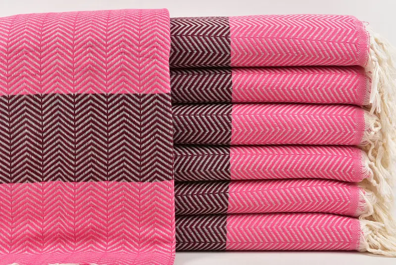 Gift For The Home, Turkish Towel Blanket, Shower Curtain, Monogram Blanket, 84x80 Cotton Chevron Towel, Personalized Gifts, Bachelorette Gifts - 1