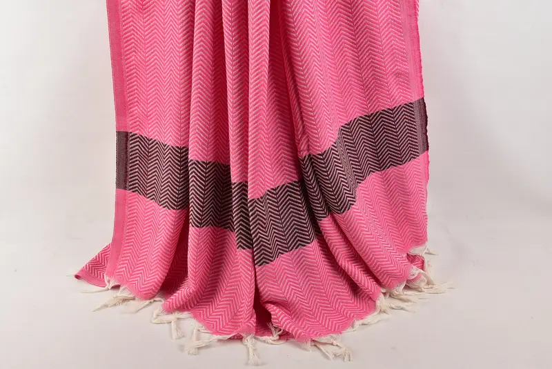 Gift For The Home, Turkish Towel Blanket, Shower Curtain, Monogram Blanket, 84x80 Cotton Chevron Towel, Personalized Gifts, Bachelorette Gifts - 8