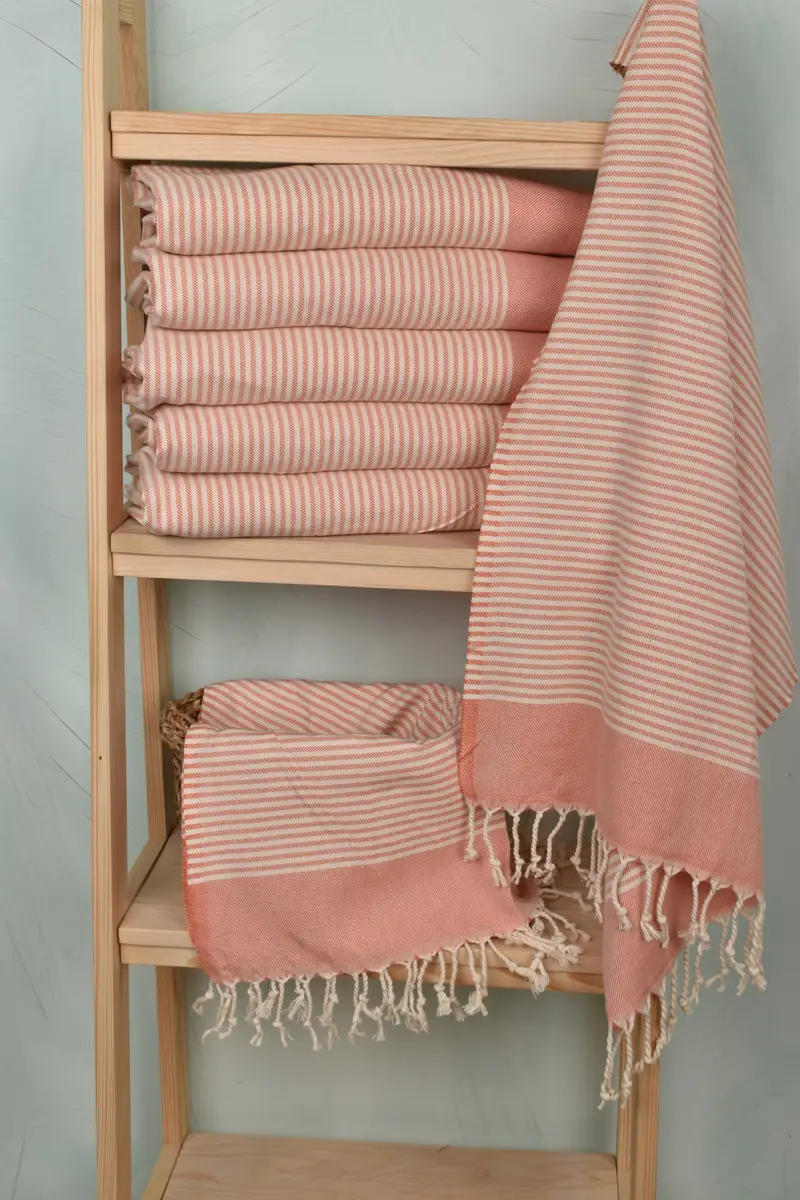 Bathroom Towels, 40x24 Cotton Striped Towel, Summer Gift, Turkish Towel Hand Towel, Bachelor Gifts, Monogram Turkish Bath Towel, Wedding Gift - 3