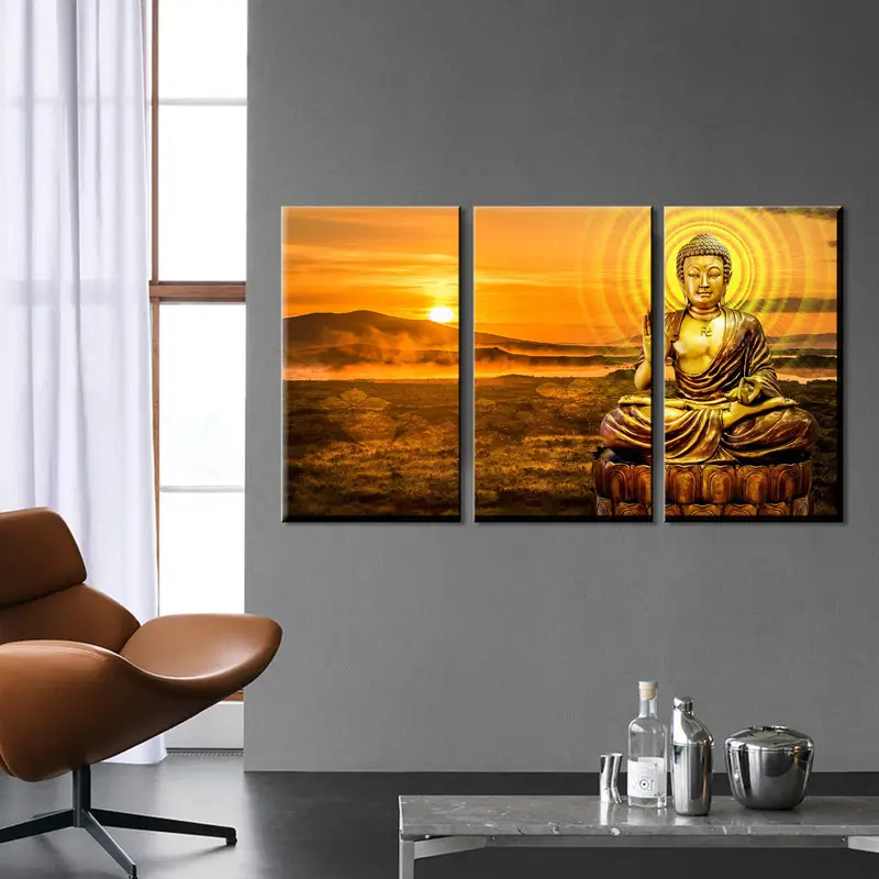 Buddha Canvas, Asian Wall Art, Buddha Wall Art, Meditation Canvas, Buddha Poster, Buddhist Print, Meditation Wall Art, Buddhist Wall Decor, - 1