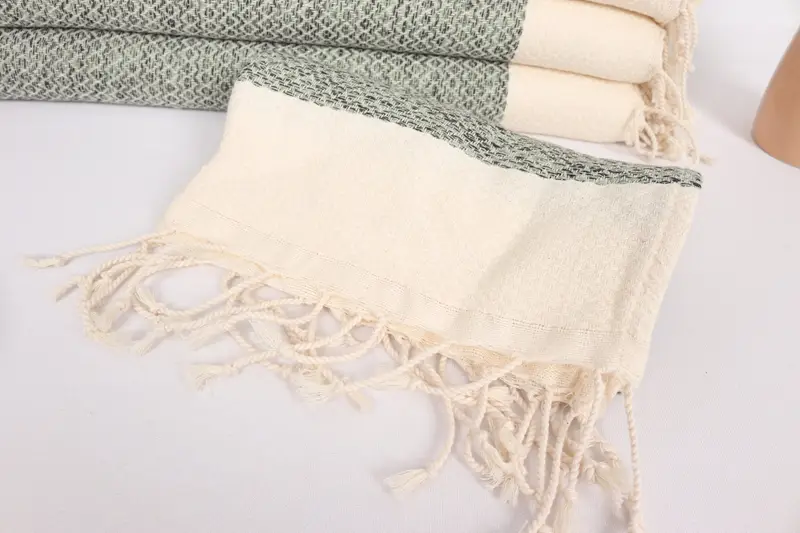 Monogram Dish Towel, Monogrammed Hand Towel, 40x20 Cotton Diamond Towel, Best Friend Gift, Kitchen Towel, Monogram Towels, Custom Hand Towel - 4