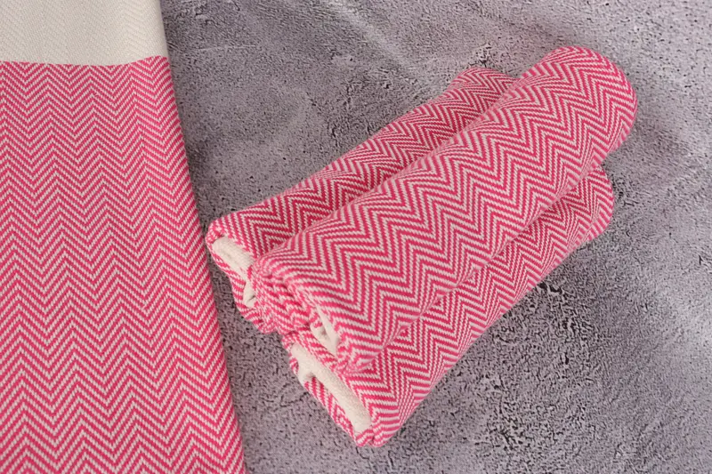Wedding Anniversary Gift, Personalized Gift, Personalized Dish Towel, Personalized Wedding Gift, 36x18 Cotton Herringbone Towel, Bathroom Towels - 8