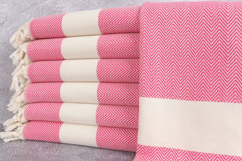 Wedding Anniversary Gift, Personalized Gift, Personalized Dish Towel, Personalized Wedding Gift, 36x18 Cotton Herringbone Towel, Bathroom Towels - 1