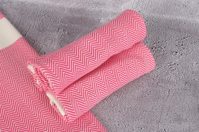 Wedding Anniversary Gift, Personalized Gift, Personalized Dish Towel, Personalized Wedding Gift, 36x18 Cotton Herringbone Towel, Bathroom Towels - 7
