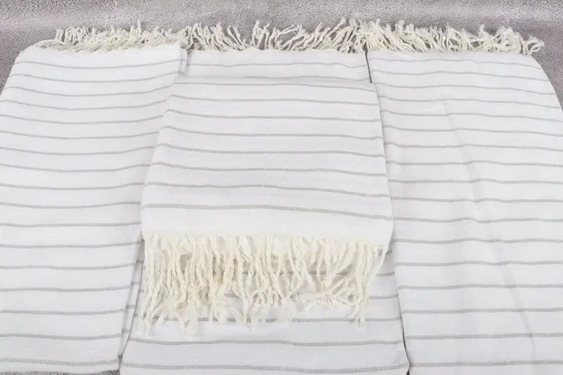 70x40 Cotton Striped Towel, Bridal Shower Favors, Scarf Towel, Wedding Favors, Handwoven Turkish bath towel, Turkish beach towel, Halloween Gifts - 4