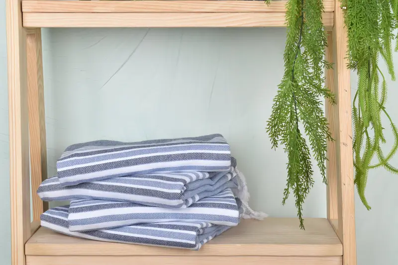Bridal Gifts, 68x40 Cotton Striped Towel, Decorative Towel, Hammam towel, Home Decor Gifts, Fringed Turkish towel for poolside, Custom Towel - 7