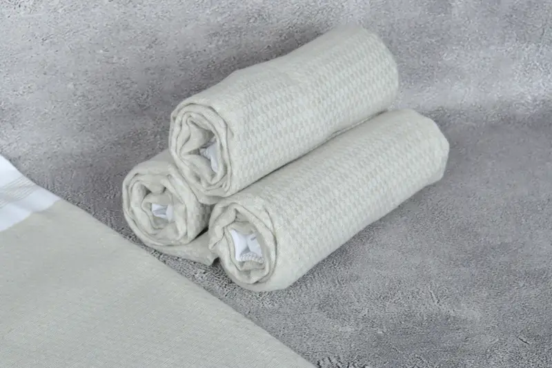 Handwoven Turkish bath towel, Birthday Gift, Embroidered Towel, 70x40 Cotton Striped Towel, Gift For Her, Lightweight towel, Hammam Towel USA - 8