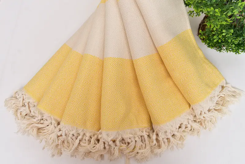Kids Beach Towel, Bachelorette Party Gifts Bridesmaids, 70x40 Cotton Diamond Towel, Turkish bath towel, Grandma Gift, Turkish beach towel, Spa Towel - 4