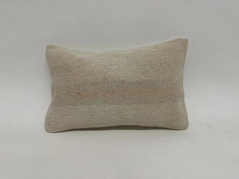 Kissen für Couch, Geschenkkissen, authentisches Kissen, Sitzkissen, Aztec -Kissenabdeckung, Kissen, 12 x 20 weiße Kissenbedeckung, Kilim -Kissen -Abdeckung - 1