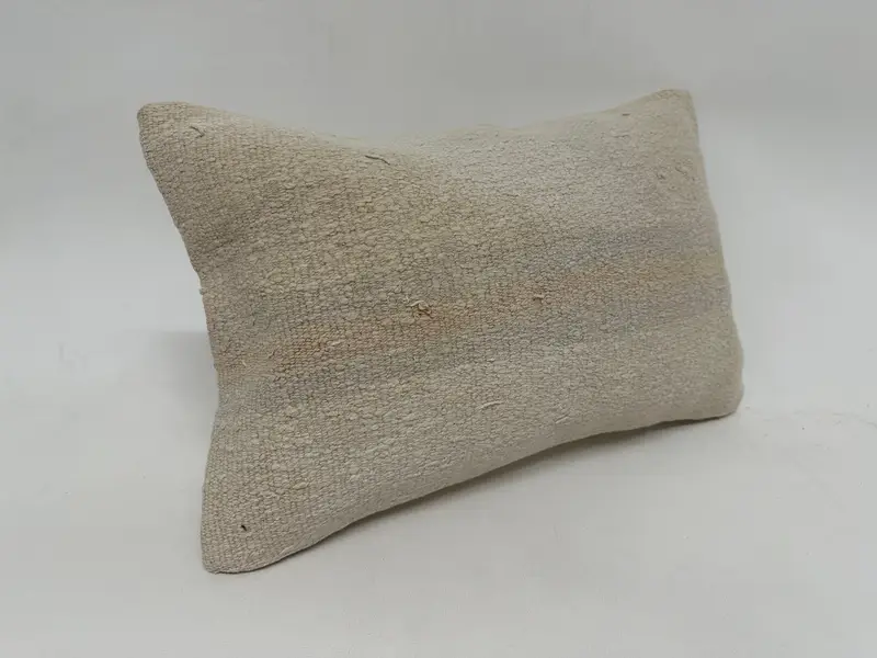 Kissen für Couch, Geschenkkissen, authentisches Kissen, Sitzkissen, Aztec -Kissenabdeckung, Kissen, 12 x 20 weiße Kissenbedeckung, Kilim -Kissen -Abdeckung - 3