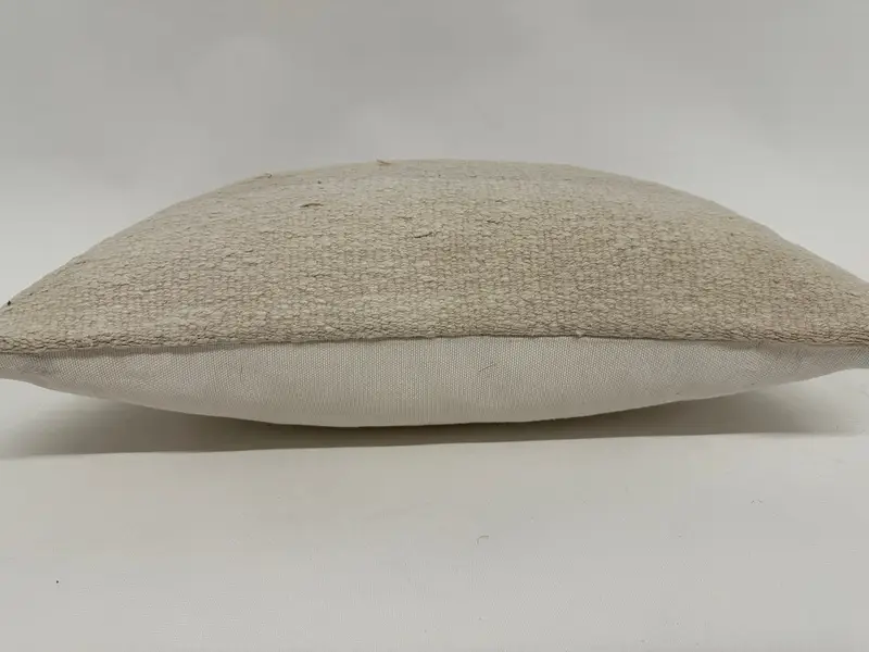 Kissen für Couch, Geschenkkissen, authentisches Kissen, Sitzkissen, Aztec -Kissenabdeckung, Kissen, 12 x 20 weiße Kissenbedeckung, Kilim -Kissen -Abdeckung - 5