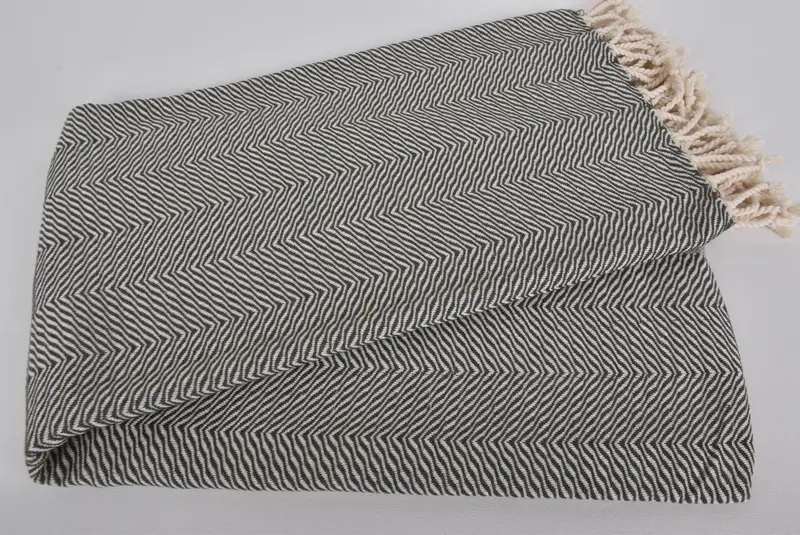 Soft towel, Guest Towel, 70x40 Cotton Chevron Towel, Best Friend Gift Ideas, Thin towel, Bachelor Gifts, Quick-drying peshtemal towel for poolside - 4