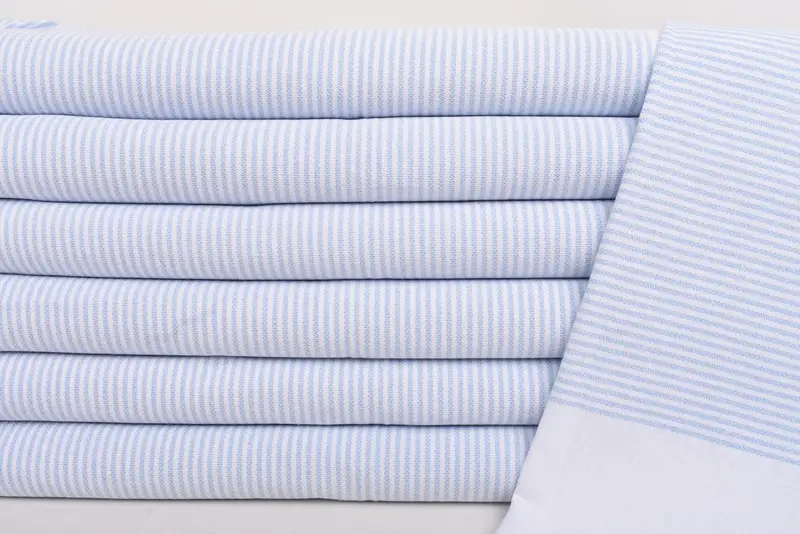 Custom Tea Towel, Personalized Hand Towel, Personalized Kitchen Towel, Home Decor Gifts, 40x18 Cotton Striped Towel, Personalized Dish Towel - 2
