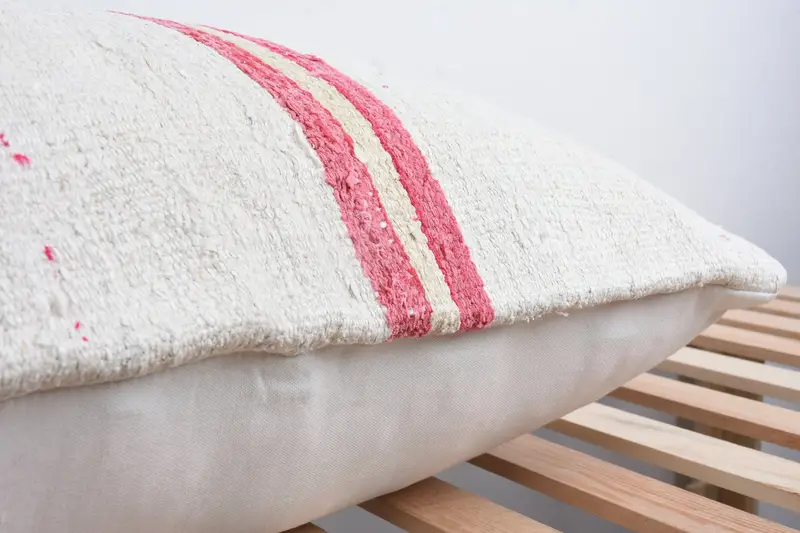 Cubierta de cojín rústica, caja de almohada de lanzamiento de salón, almohada, almohada de kilim, caja de almohada blanca de 20x28, almohada para sofá, almohadas antiguas - 7