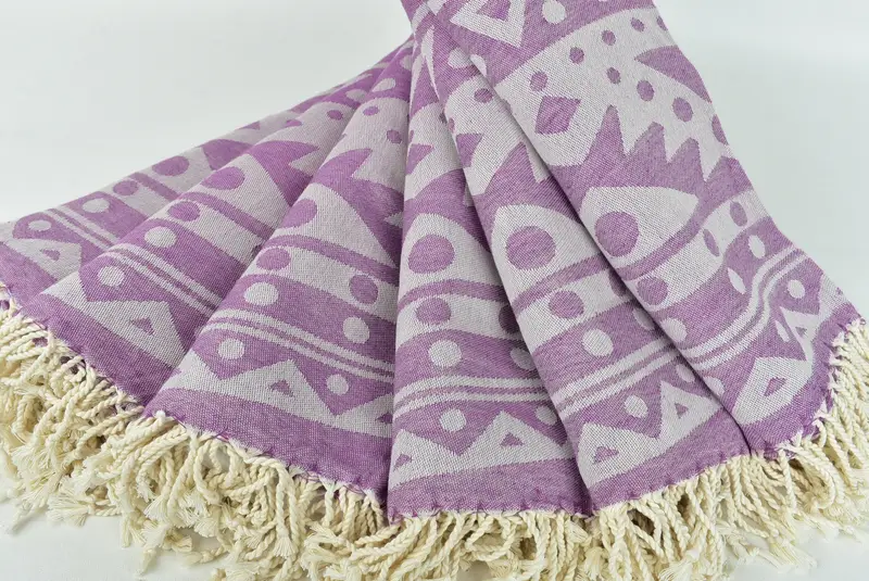 Bulk Order Towel, 70x40 Cotton Round Pattern Towel, Valentines Gift, Turkish Towel Set, Monogram Turkish Towel, Soft towel, Organic Turkish towel - 6