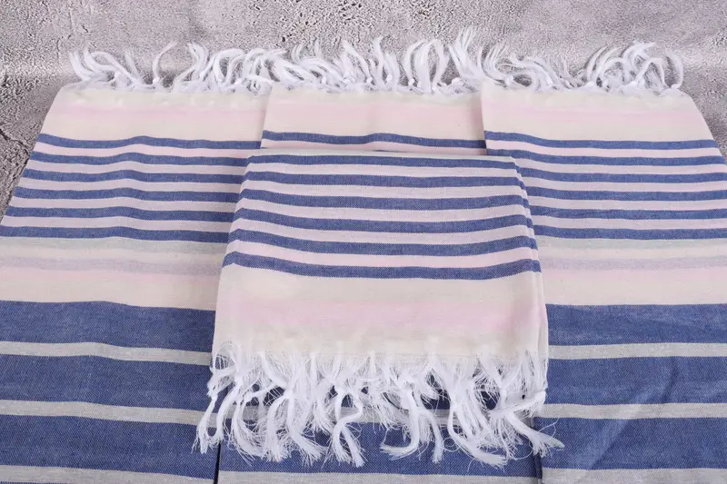 Custom Beach Towel, Beach towel, 68x40 Cotton Striped Towel, Miami Bachelorette Party Favors, Gift Towel, Kids Beach Towel, Best Friend Gift - 4