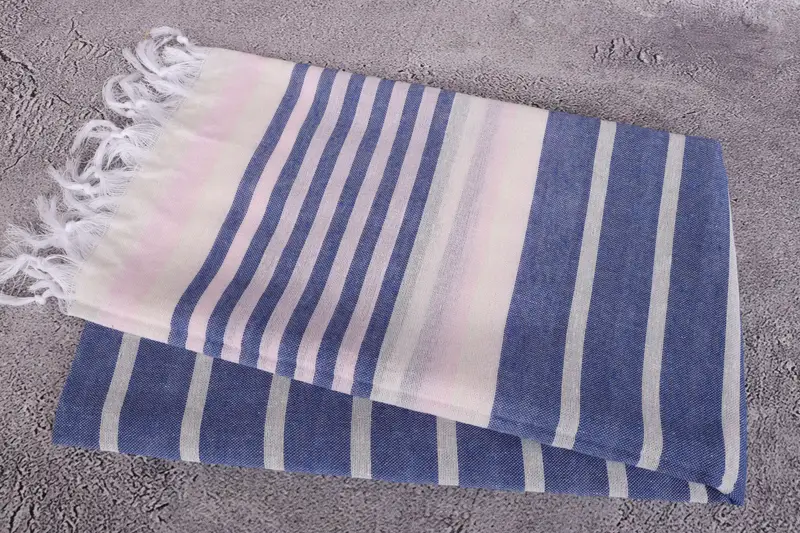 Custom Beach Towel, Beach towel, 68x40 Cotton Striped Towel, Miami Bachelorette Party Favors, Gift Towel, Kids Beach Towel, Best Friend Gift - 6