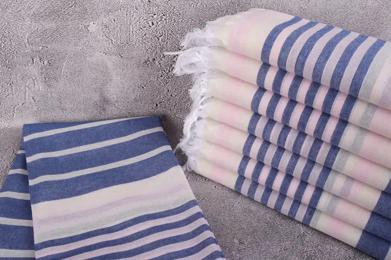 Custom Beach Towel, Beach towel, 68x40 Cotton Striped Towel, Miami Bachelorette Party Favors, Gift Towel, Kids Beach Towel, Best Friend Gift - 2