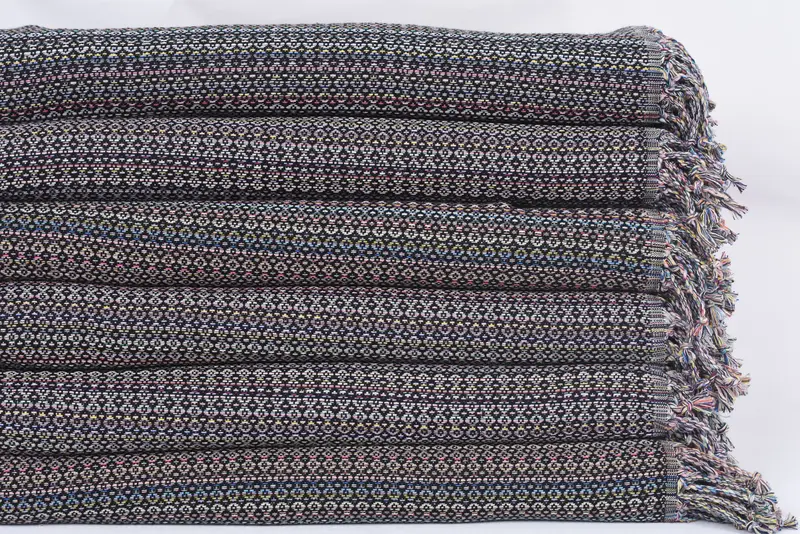 Bachelor Gifts, Personalized Wedding Gift For Couple, Absorbent Turkish towel, Personalized Beach Towel, 70x40 Cotton Colorful Diamond Towel - 3