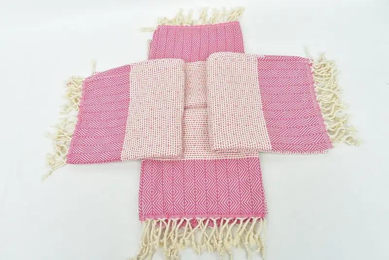 Customized Turkish Towel, Kitchen Towel, Monogram Towels, 36x18 Cotton Diamond Towel, Engagement Gift, Personalized Kitchen Towel, Turkish Tea Towel - 6