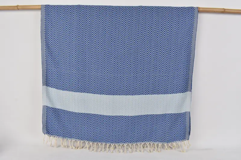 Wedding Gifts Towel, Organic Turkish towel, Bridemaids Beach Towel, Wedding Gift, 70x40 Cotton Chevron Towel, Hammam Towel USA, Gift Boxes Towel - 8