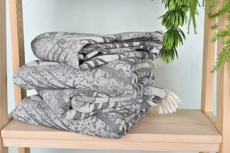 Gift For Him, Hammam towel, Organic cotton Turkish peshtemal towel, Spa Towel, 78x38 Cotton Floral Design Towel, Best Friend Gift, Personalize Gift - 8