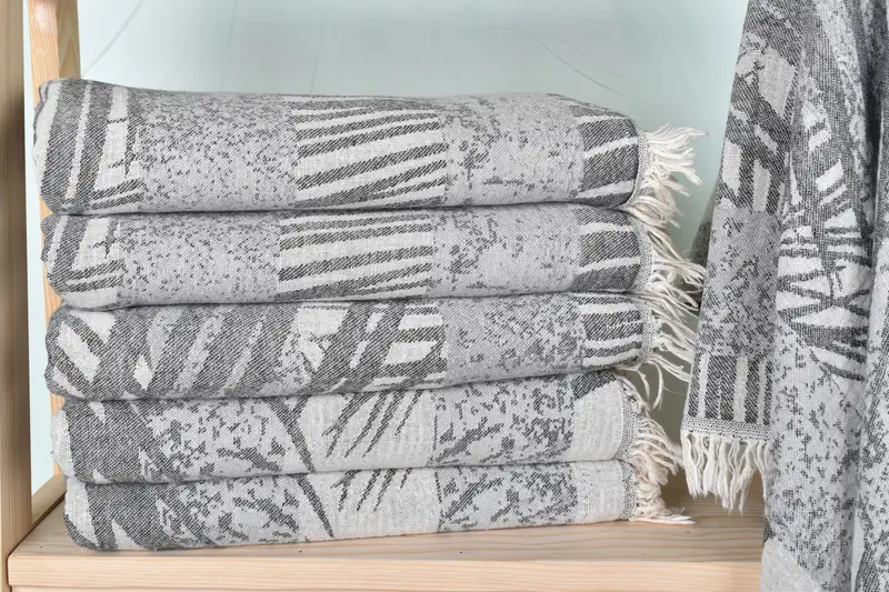 Gift For Him, Hammam towel, Organic cotton Turkish peshtemal towel, Spa Towel, 78x38 Cotton Floral Design Towel, Best Friend Gift, Personalize Gift - 2