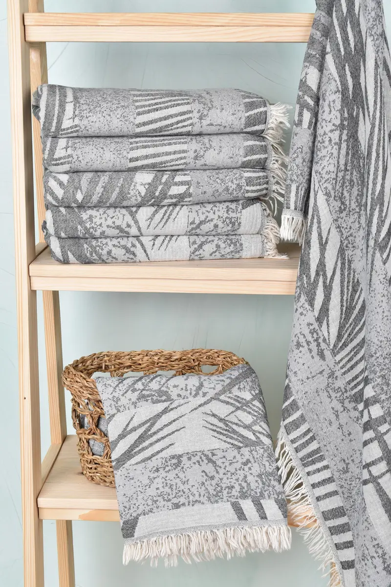 Gift For Him, Hammam towel, Organic cotton Turkish peshtemal towel, Spa Towel, 78x38 Cotton Floral Design Towel, Best Friend Gift, Personalize Gift - 4