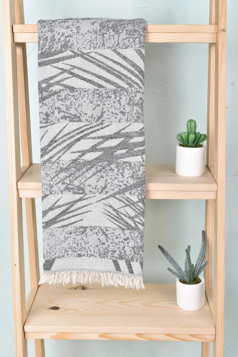 Gift For Him, Hammam towel, Organic cotton Turkish peshtemal towel, Spa Towel, 78x38 Cotton Floral Design Towel, Best Friend Gift, Personalize Gift - 1